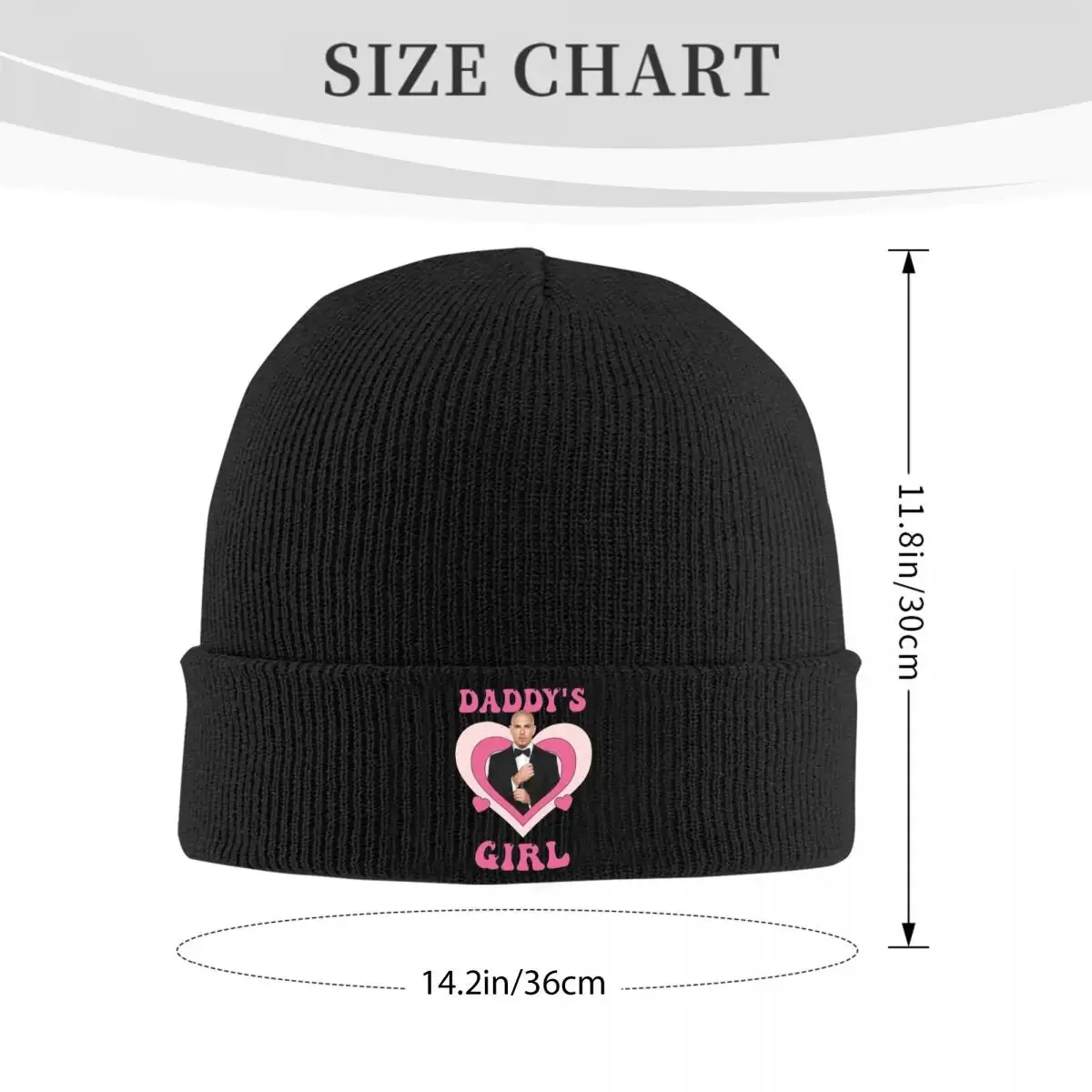 Daddys Girl Pitbull Mr Worldwide Hat Autumn Winter Skullies Beanies Warm Cap Female Male Acrylic Knitted Hat