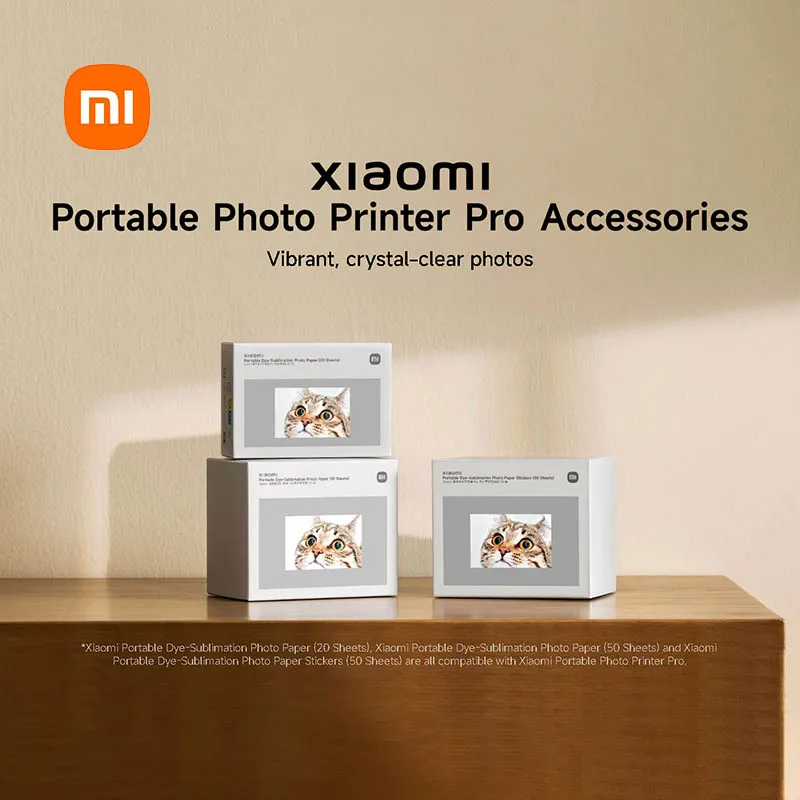 Xiaomi Portable Photo Printer pro Accessories Portable Photo