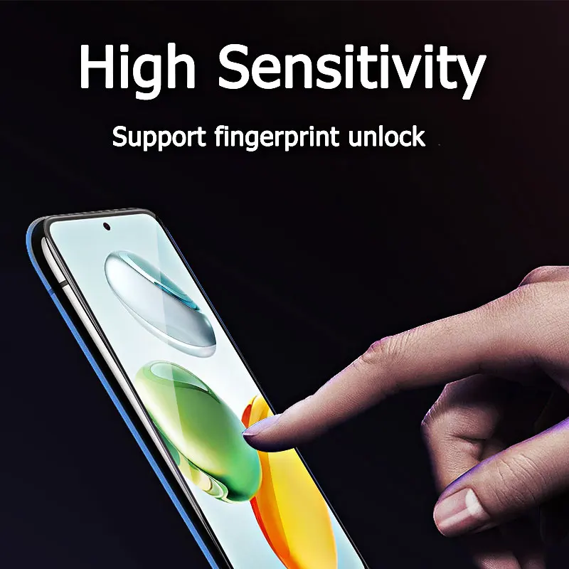 Premium Tempered Glass Screen Protectors (1-4 Pack) - Crystal Clear 9H Hardness, Anti-Scratch, Case Friendly, Anti-Fingerprint