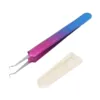 Curved Tip Blackhead Extractor Pimple Popper Tweezer Precise Blemishs Pimple Blackhead Removal Tool 3