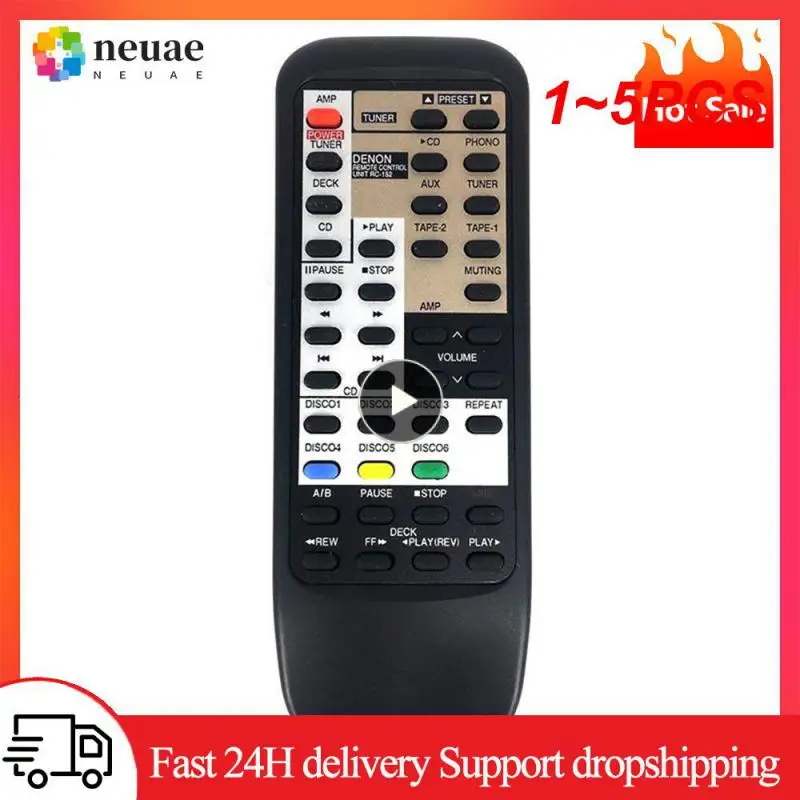 1 ~ 5 Pz Telecomando Rc-152 Per Denon Pma-735R Pma 880R Pma680R Pma 425R Pma-980R Pma500 Pma-655R Pma1500Ae