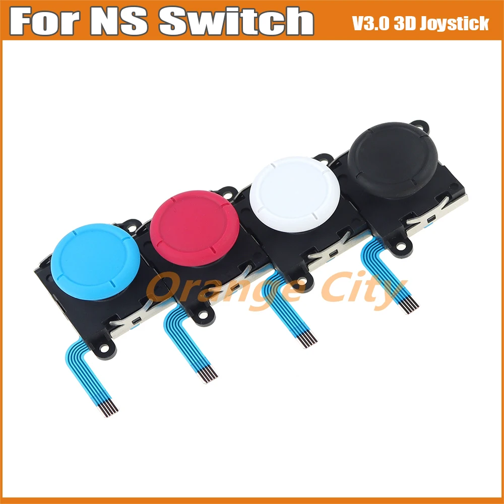 

30 шт. оригинальный V3.0 3D аналоговый фотоэлемент, запасной датчик для Nintendo Switch NS, запчасти для контроллера переключателя