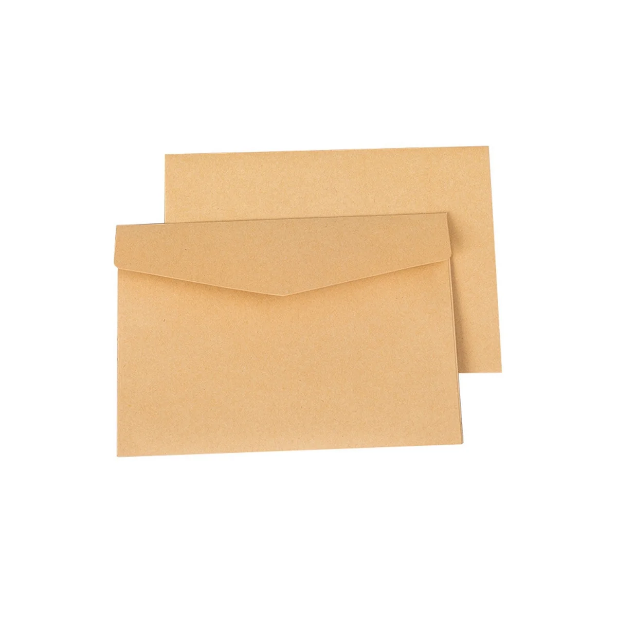 

100PCS Classical Kraft Blank Mini Paper Envelopes Wedding Invitation Envelope Gift Envelope