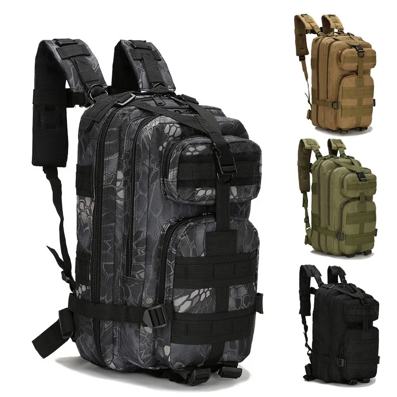 

20-30L Men Women Camo Trekking Fishing Hunting Bag Travel Backpack Out Military Rucksacks Tactical Sports Camping Hiking Bags
