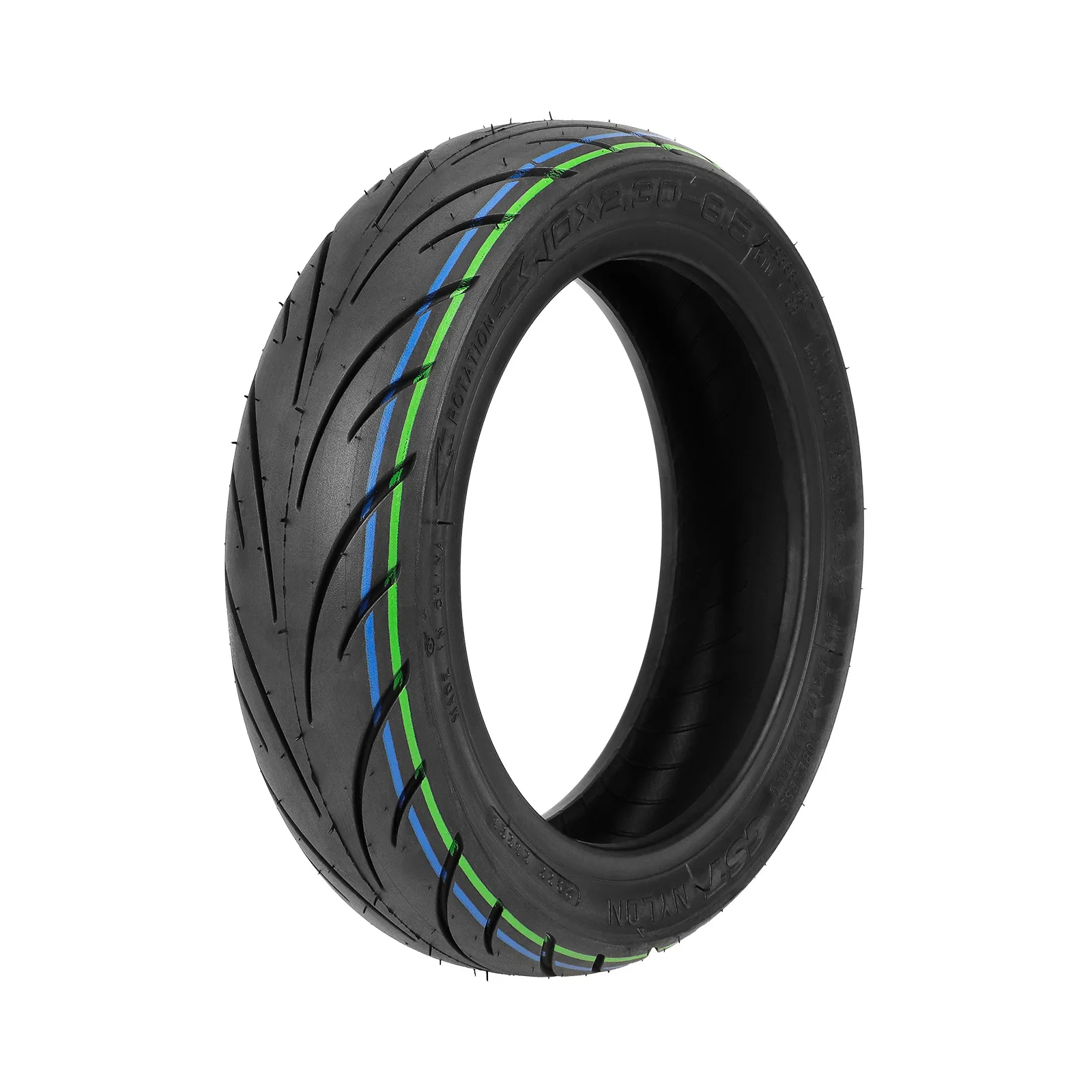 10 Inch 10x2.30-6.5 Replace Tubeless Tyre For NIU KQ2 Electric Scooter Vacuum Thickening Wear Resistance Tyre