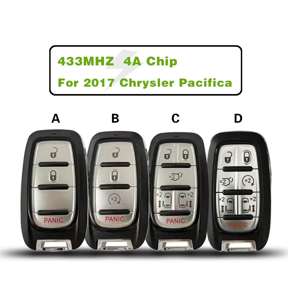 Cn015055 For Chrysler Pacifica 2018 2019 2020 Voyager Smart Key