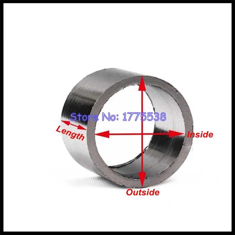 Universal ID:22 29 30 32 35 38 43 45 50 51 55mm Motorcycle Exhaust Muffler Link Pipe Gasket Seal Ring for Ninja400 MT07 R25 Etc. - Image 4