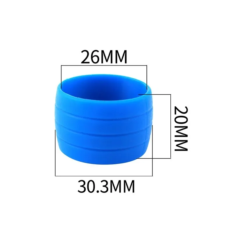 1Pair Road Bike Handlebar Tape plugs Anti-Skip Rubber Silicone Plug Bicycle Handlebar end Bar Tape Fixed Ring Waterproof Wear