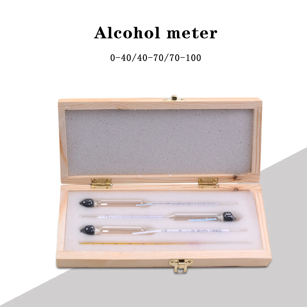 Alkoholmeter für Wein, Weinwaage mit Thermometer | ich-zapfe