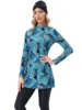 Muslim Swimwear Women Printed Stretch Full Cover Lslamic Clothes 3 piece Hijab Long Sleeves Sport Swimsuit Burkinis Bathing Suit