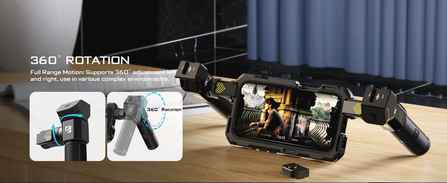 Freewell Supporto Baionetta 17mm Per IPhone 15 Genius Rig - Adattatore Per Lenti E Filtri - Foto 6
