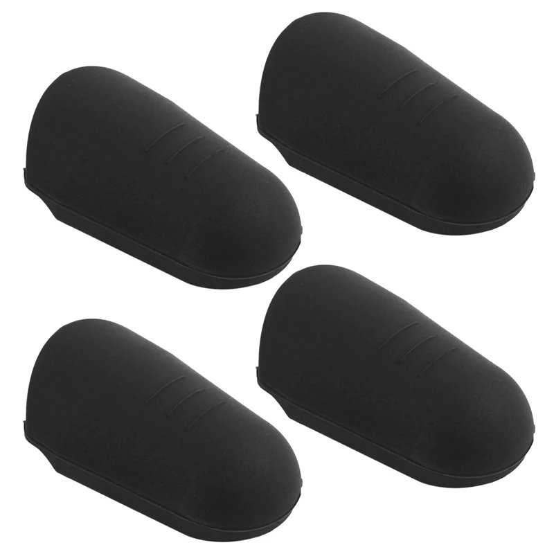 

4X Rubber Clarinet Saxophone Mouthpiece Cap Protect Delicate Tip Black