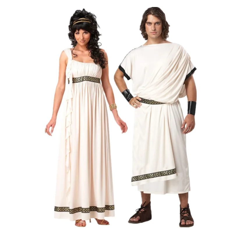 

Halloween Ancient Roman samurai costume Ancient Egyptian pharaoh robe Greek goddess prince and princess Cosplay Carnival Costume