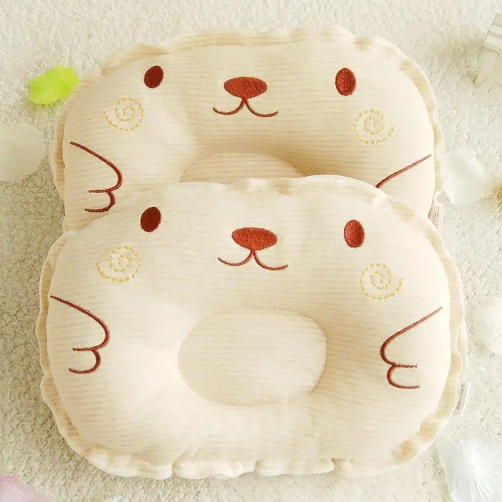 cooling mattress pad Newest Newborn Toddler Infant Baby Anti Roll Sleep Pillow Babies Positioner Prevent Flat Head Cushion Lovely Cute Pillows flannelette sheets