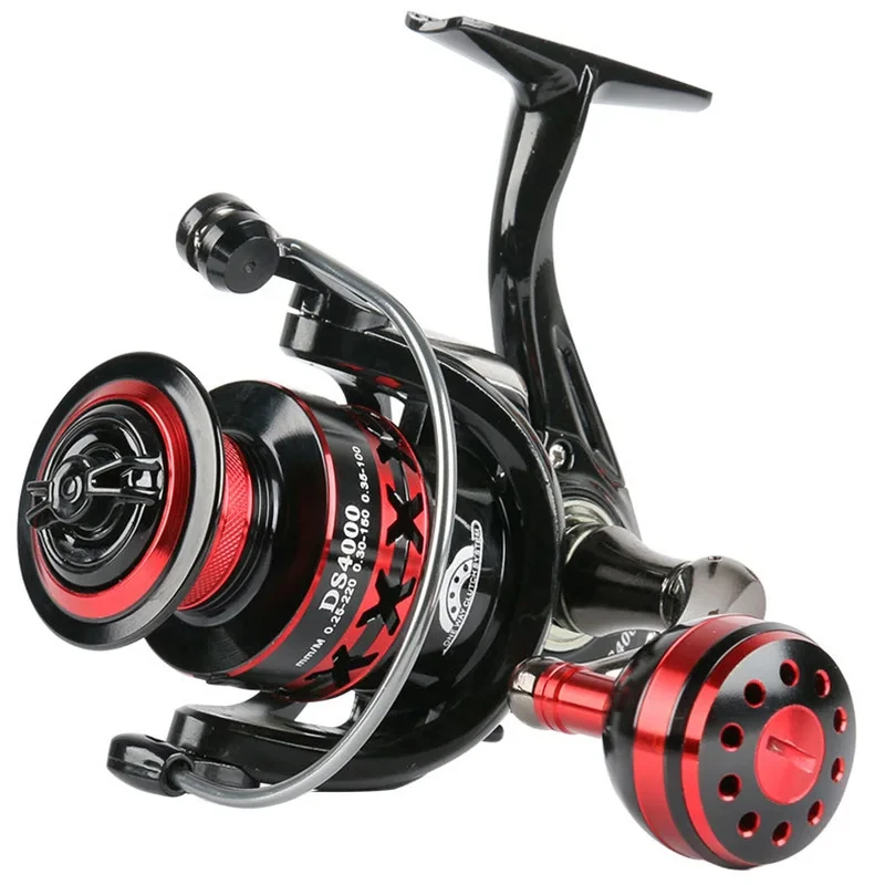 

Quality Metal Fishing Reel spinning no gap fish reel cast fishing surfcasting reel spinning reel for carp fishing Drag 12kg