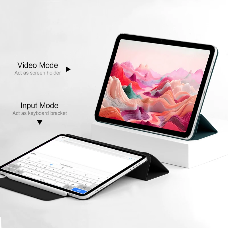 Magnetic Smart Folio Tablet Protective Cover