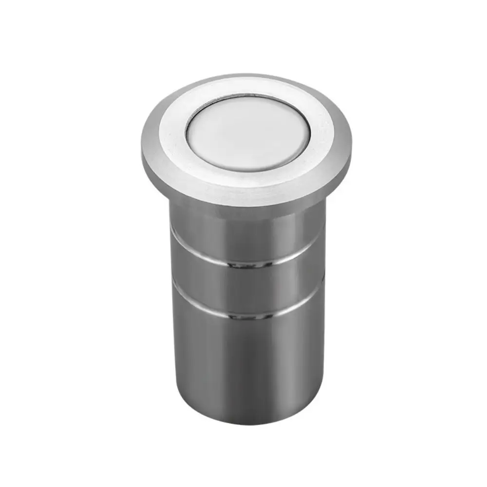 1Pcs Dustproof Door Bolt Cover Stainless Steel with Accessories Latch Cover Sandproof Invisible Door Latch Protection Cover Door