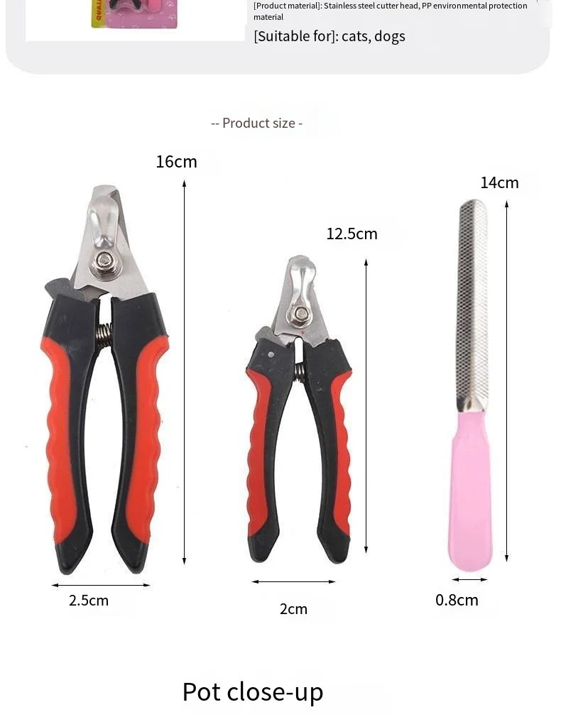 Professional Pet Nail Clipper Cutter