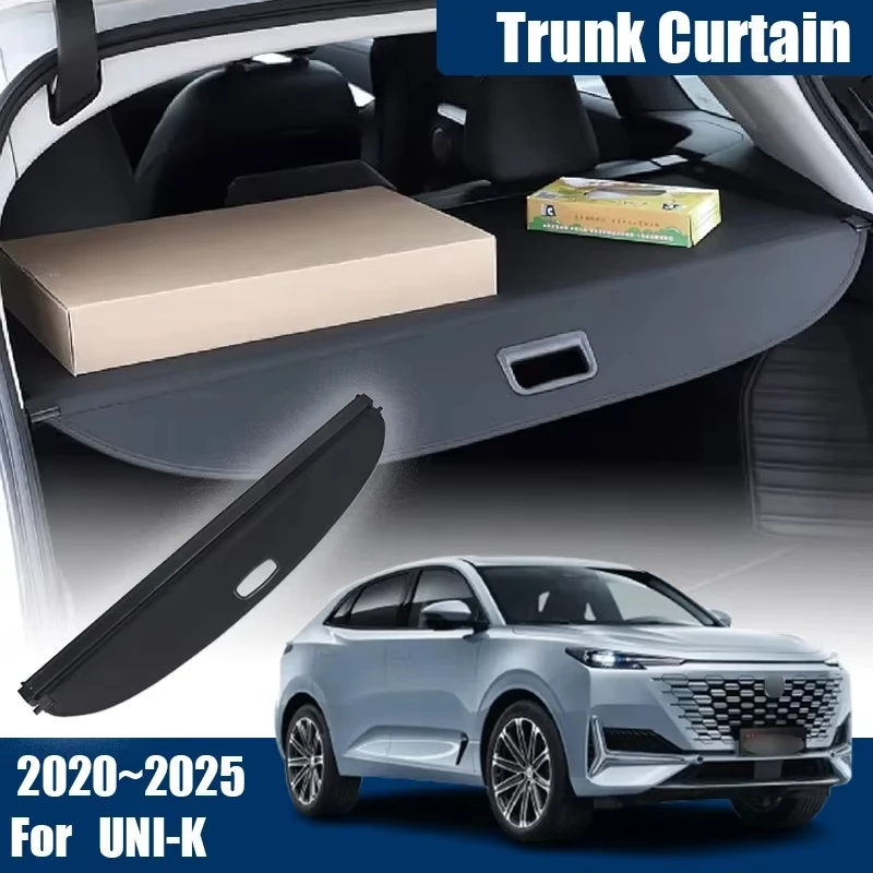 for Changan UNI K UNIK ~ Accessories Car Trunk Cargo Cover Trunk Storage Partition Privacy Auto Interior Parts