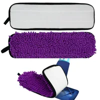 Microfiber Sweeping Pad for Bona Mops,Attracts and Picks Up Pet Hair,Fur,and Dander for Wood,Stone,Tile,Laminate 1