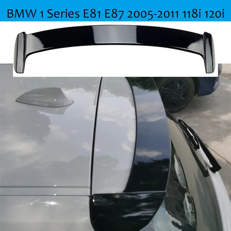 

Tail Tailgate Splitter Lip Spoilers For BMW 1 Series E81 E87 2005-2011 118i 120i Car Rear Trunk Spoiler Wing Roof Spoiler Wings