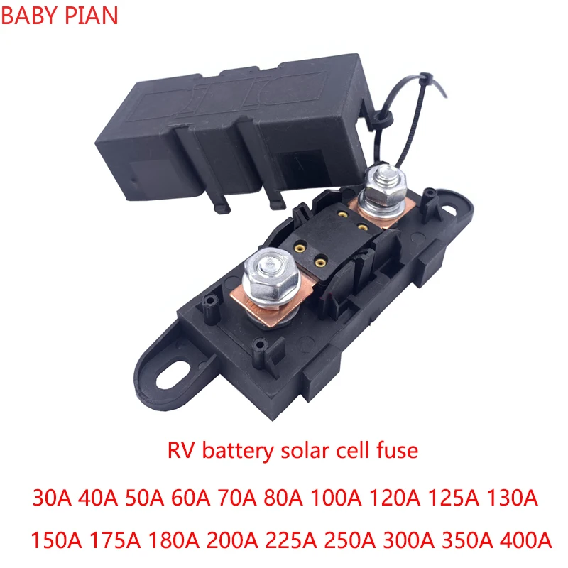 Anl Bolt-on Blade Fusível Suporte Bloco de Fusíveis tipo Plano Carro Barco Motocicleta 100a 125a 150a 175a 200a 250a 300a 400a 500a