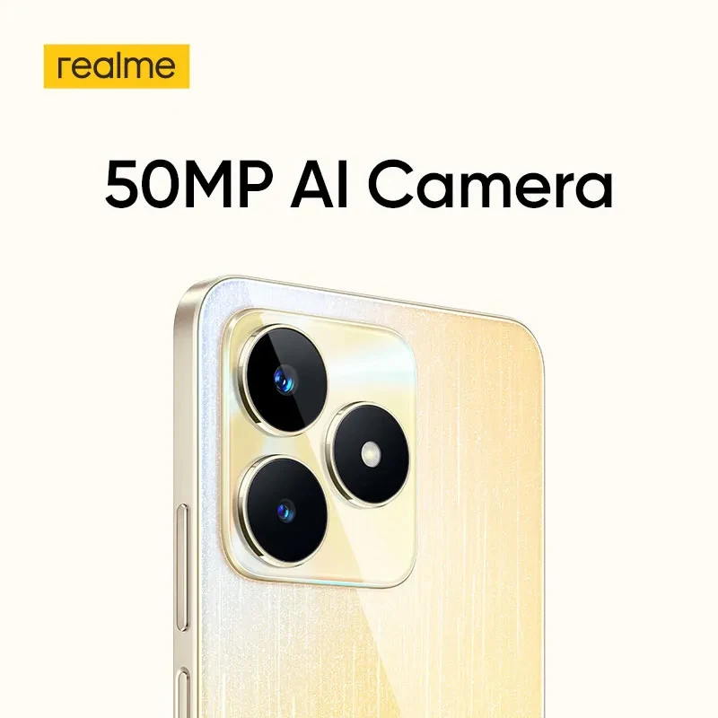 Realme 옥타코어 울트라 슬림 SUPERVOOC 충전 5000mAh 배터리, 50MP AI 카메라, 6.74 인치 HD 90 Hz 화면 NFC, C53, 6GB, 128GB, 33W