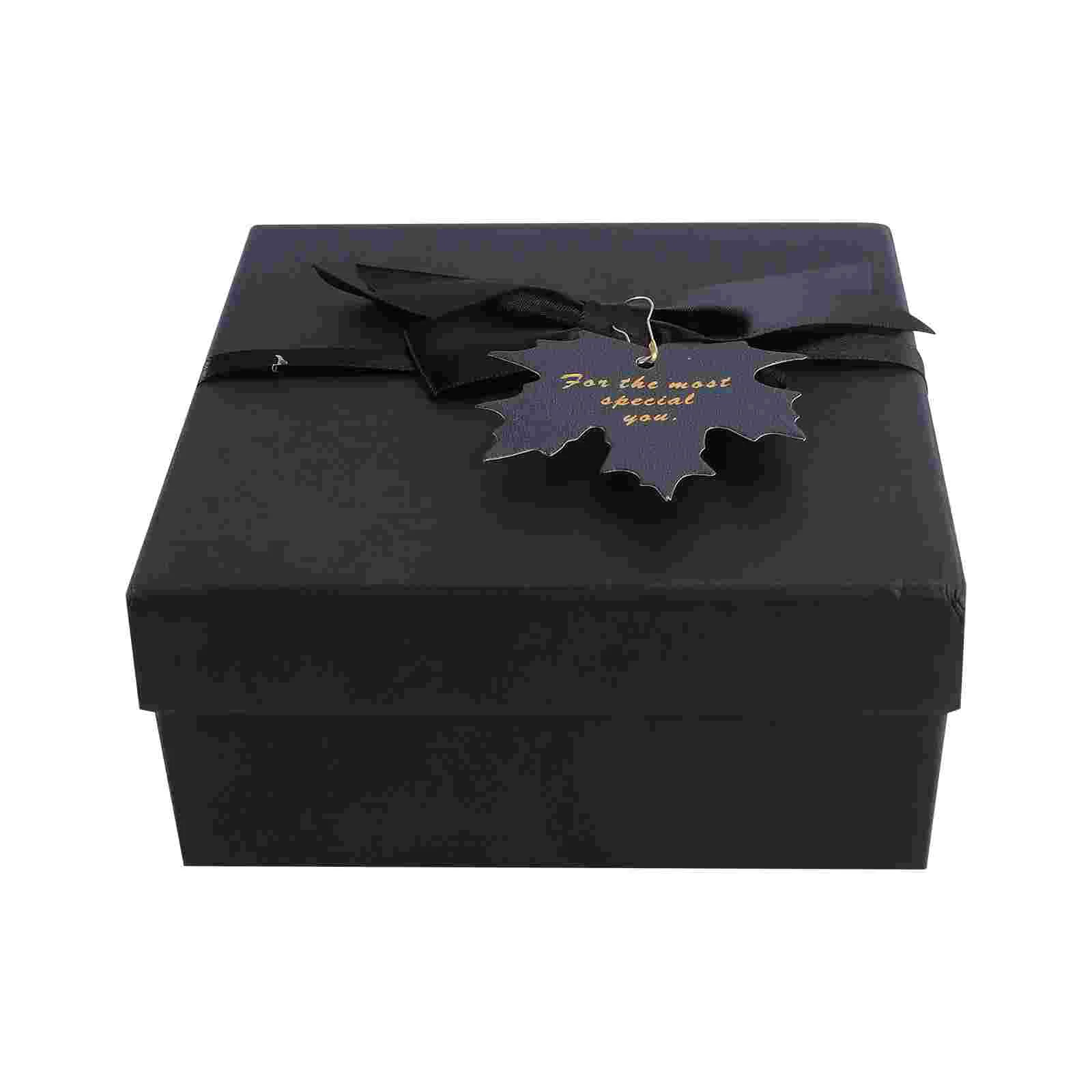 

1Pc Perfume Gift Packaging Case Present Wrapping Box with Ribbon Decoration