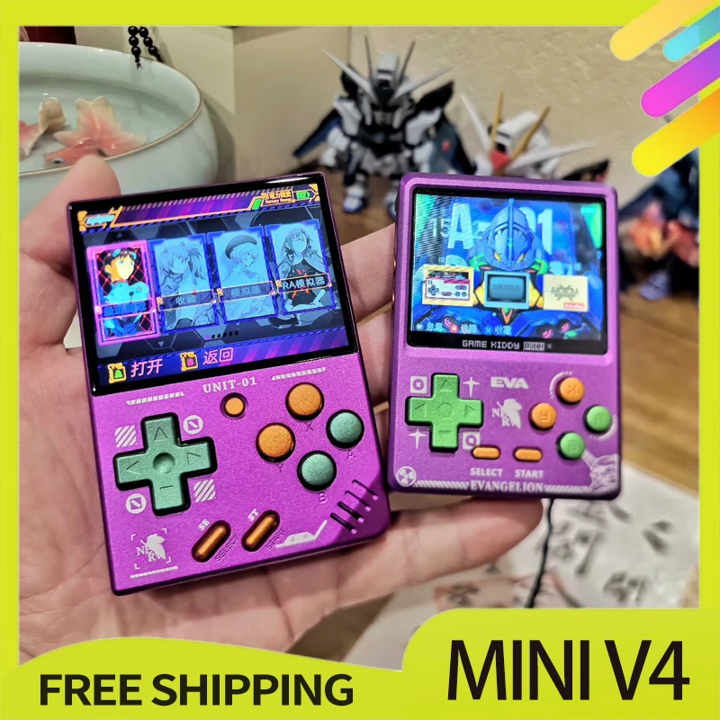 Miyoo mini v4ハンドヘルドゲームコンソール、2.8インチ画面