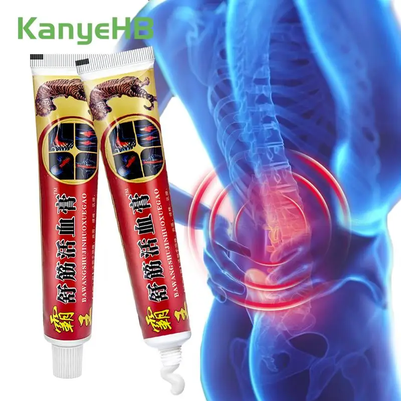 

2Pcs Joint Pain Ointment Treat Knee Sprain Muscle Pain Neuralgia Acid Stasis Gout Rheumatism Arthritis Herb Medicine Cream A1611