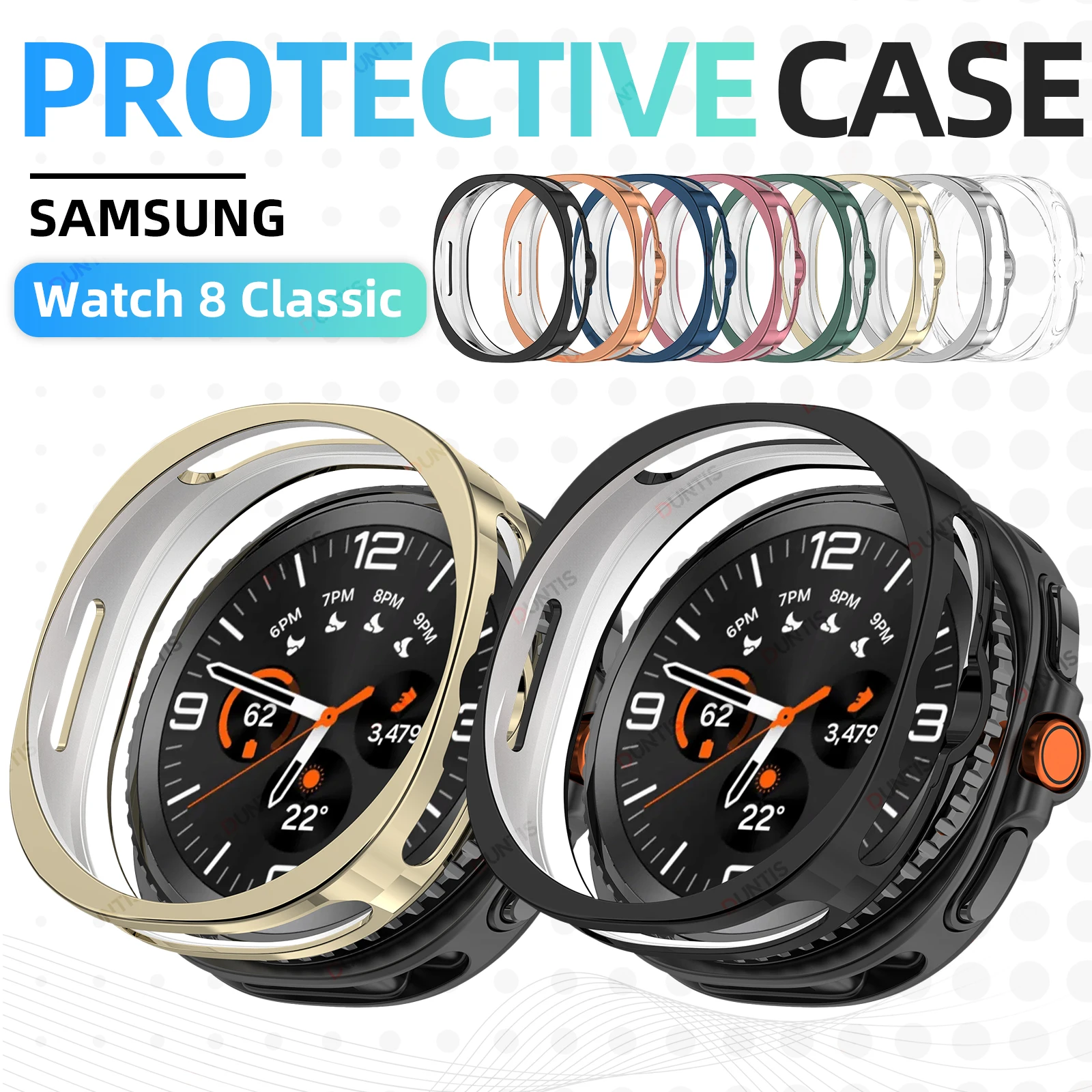 Ultra Slim Protector Case For Samsung Galaxy Watch Classic Soft
