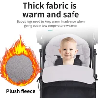 Accessoires de poussette pour bébé, couches en coton, coussin à langer, siège/Buggy/voiture, tapis général pour nouveau-né, couverture pour chancelière 3