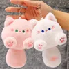 Cartoon Cat Doll Plush Pendant Creative Hangings Ornament Cute Key Pendant Bag Accessories Bag Pendant Car Keys Accessories 1