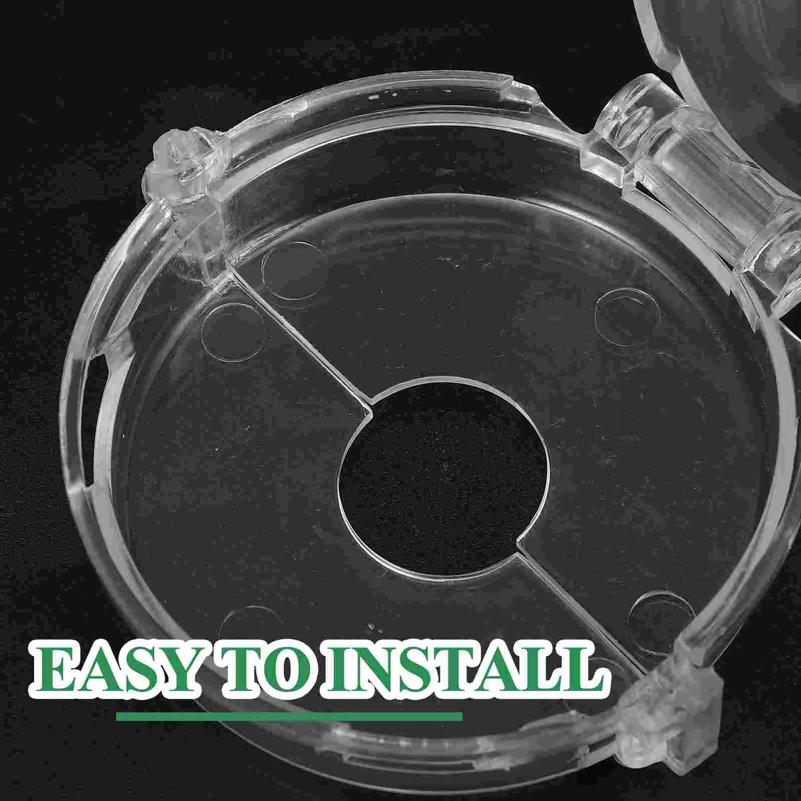 5 Pcs Gas Stove Safety Guards Childproof Knob Covers Oven Cover Protector Locks For Safety Covers With Double Switches Plastic