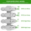 4 Way J Rod Pressure Washer Nozzle Steel 1/4inch Jrod Tip Quick Connect Nozzle Fittings Pressure Washer Accessories for Car 2