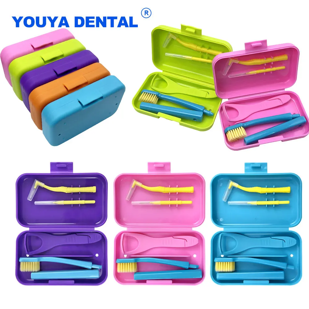 Oral Care Brush Orthodontic Kits Tongue Cleaning Tool Teeth Interdental Cleaners Brushes Oral Hygiene To Keep Fresh Breath