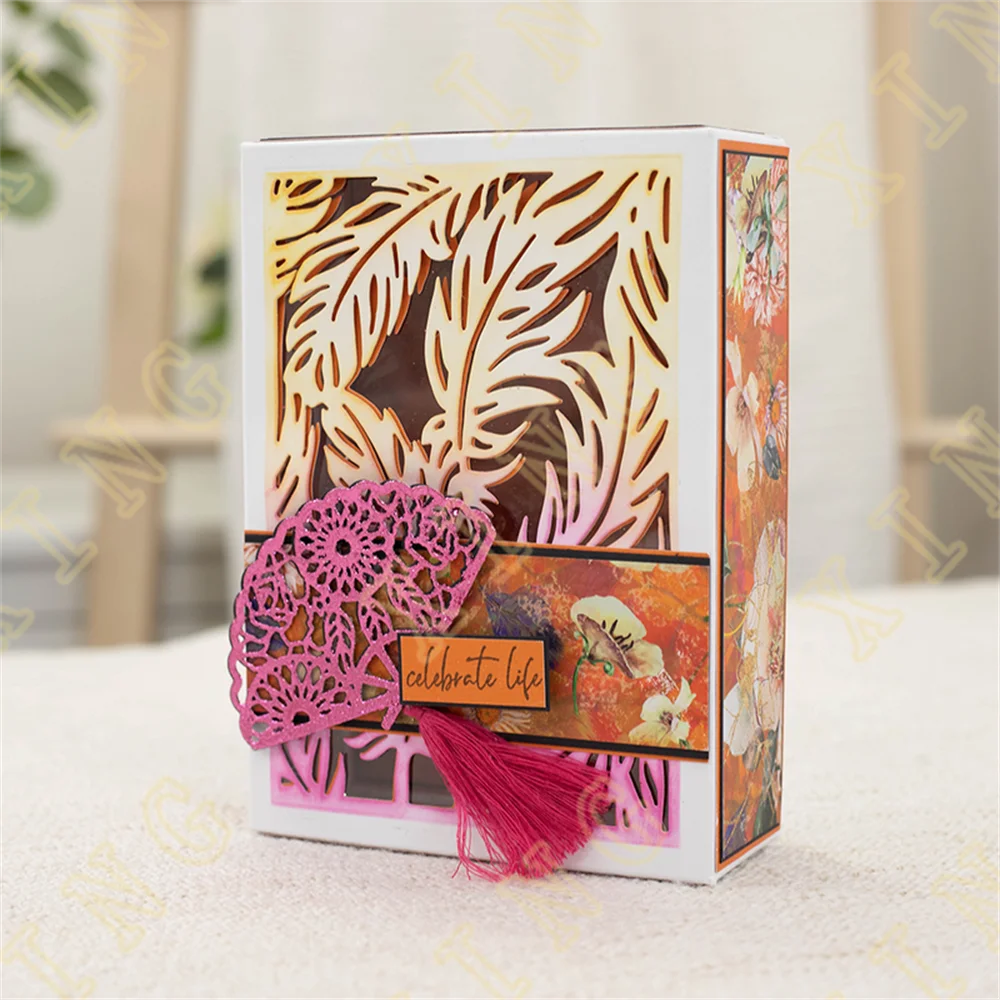 MYhose Meurt Pochoir Château Métal Découpe Matrices Pochoir Scrapbooking Bricolage Album Timbre Papier Carte Moule Argent