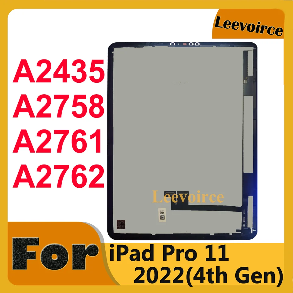 Écran LCD De Rechange Pour IPad Pro 11 (2022) - Modèles A2435/A2761/A2762/A2759, Avec Kit Outils