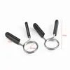 2pcs/lot 25/28/30mm Barbell Clamp Spring Collar Clip Gym Dumbbell Lock Standard Weight Lifting Kit Fitness Body Building Workout 6