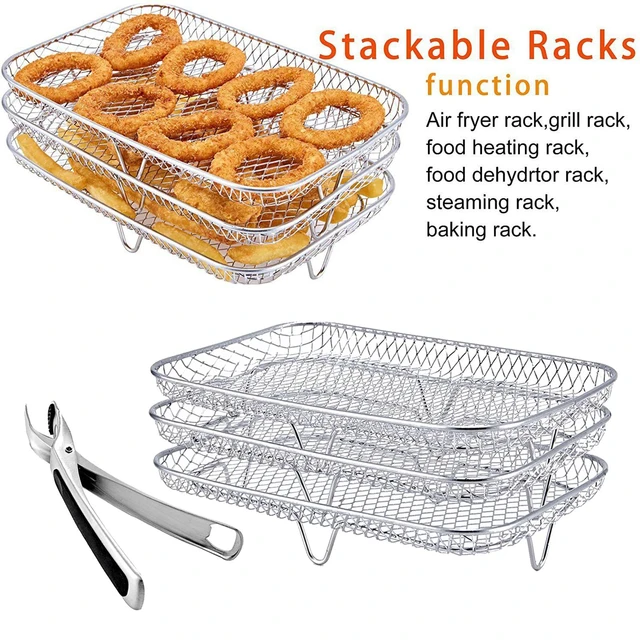 Using the Air Fry Feature and Accessory Basket 