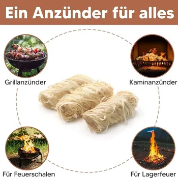 Natural Wax Fire Starter Sticks 1
