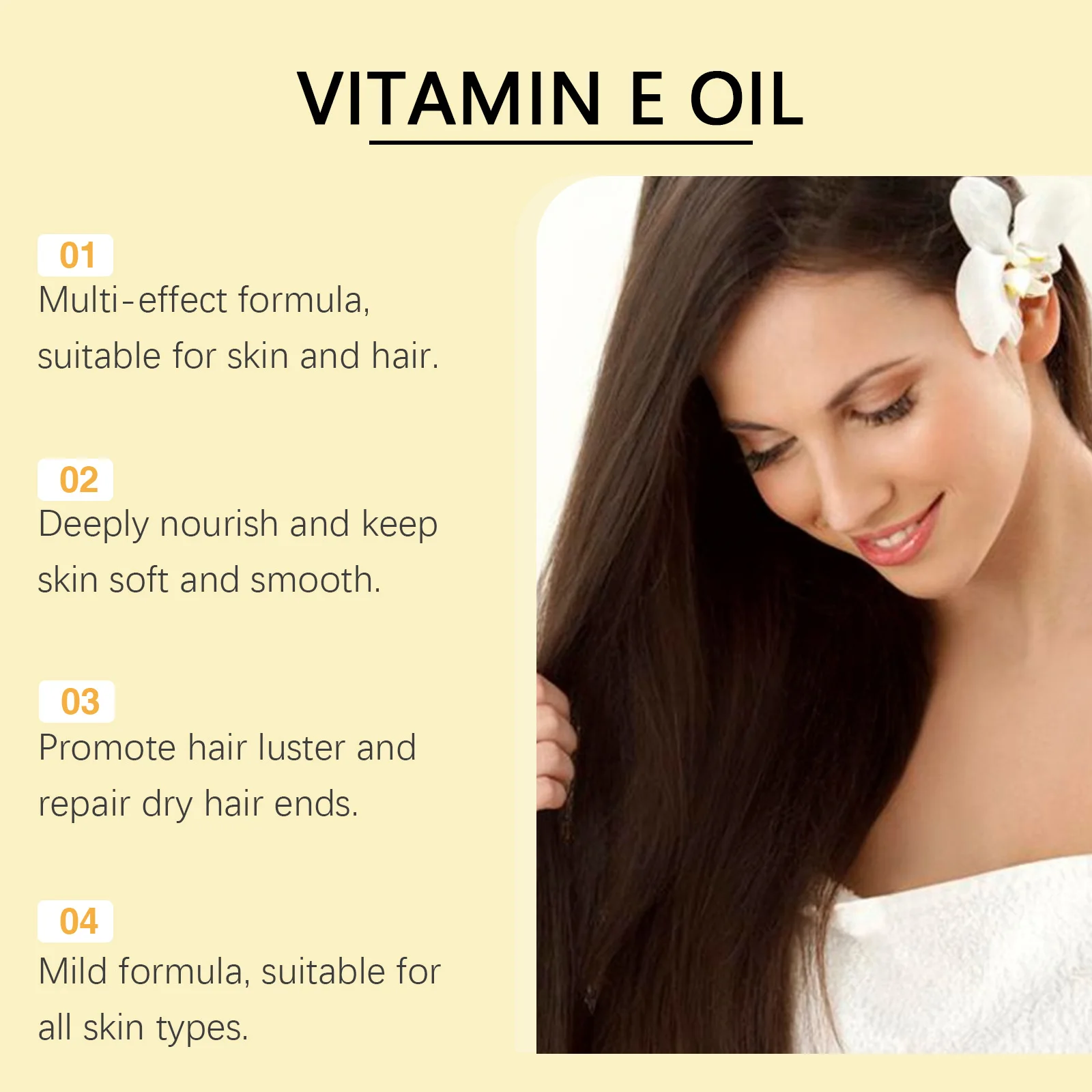 Collagen Face Serum Shrink Pores Fade Fine Lines Brighten Skin Care Essence Improve Drying Reduce Frizz Magic Smoothing Hair Oil 6