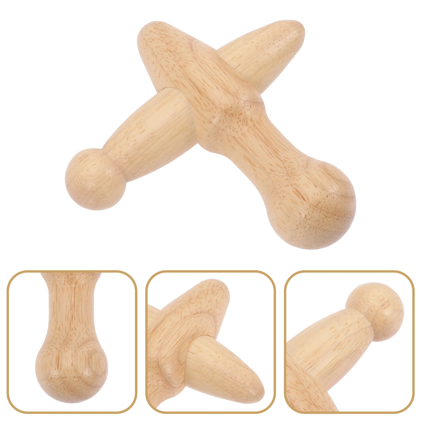 

Wooden Massage Rod Massage Stick Household Pressure Point Massage Tool Muscle Release Stick Rod Wood Therapy Maderoterapia