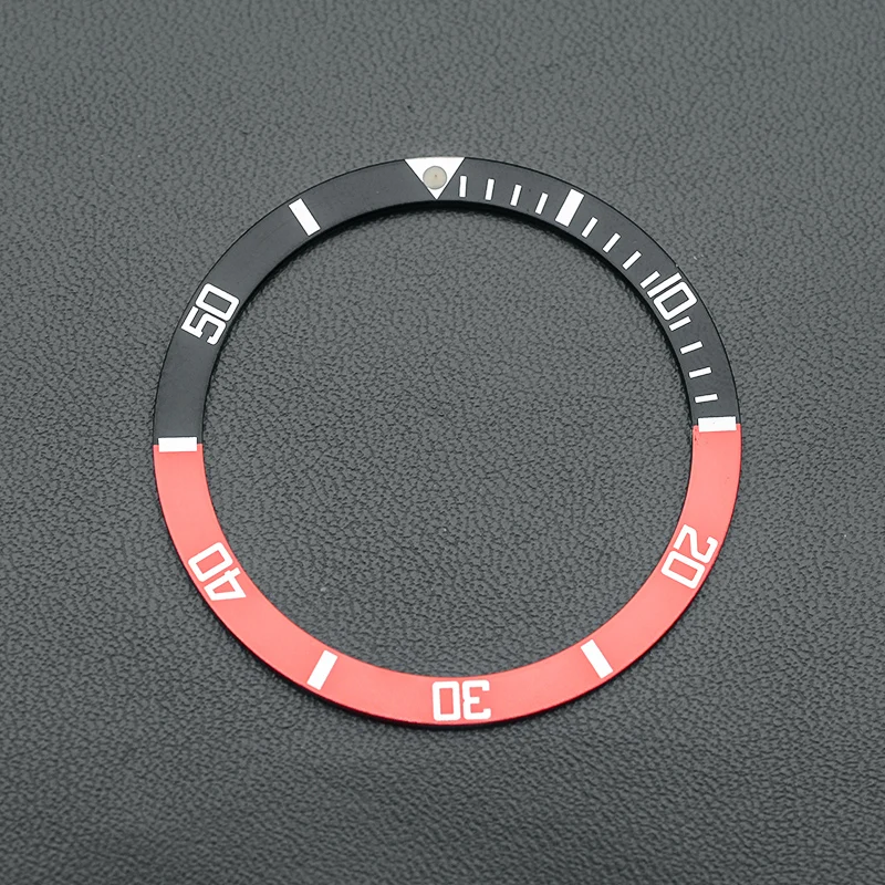 Premium 38x31.5 mm Aluminum Watch Bezel Insert with Sticker Gift
