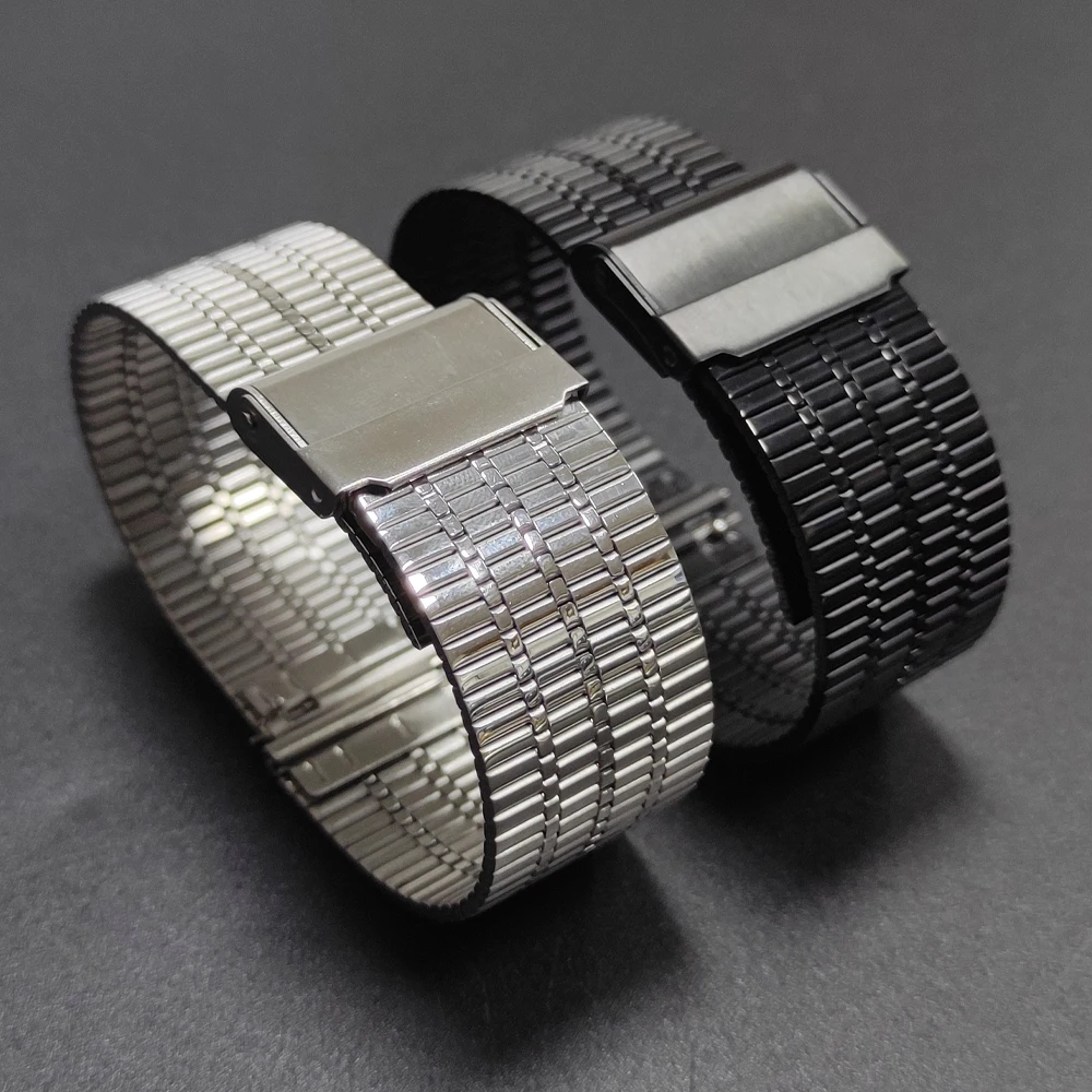 Premium Milanese Metal Watchband Strap, 20mm 22mm,