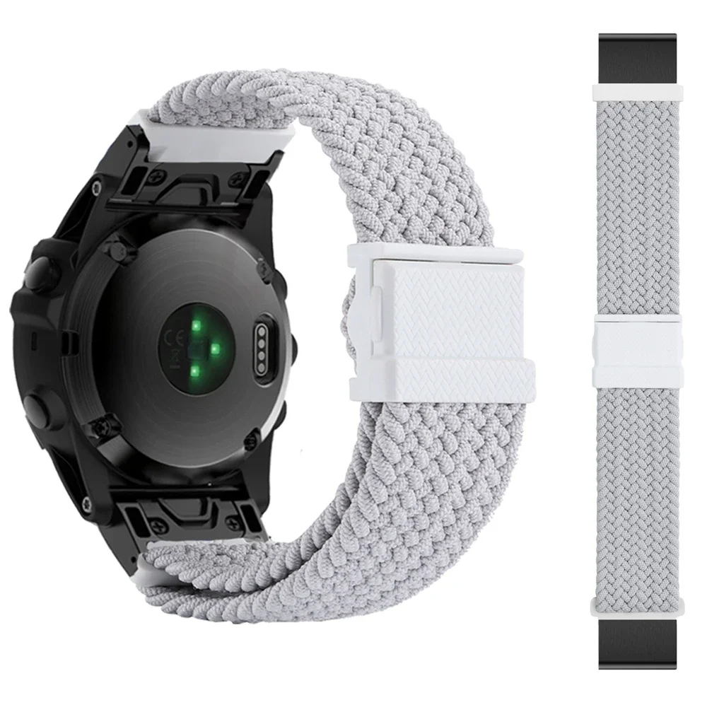 Braided Nylon Quickfit Strap - Magnetic Smartwatch Bracelet, 22 26mm