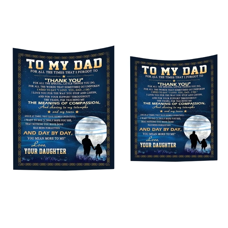 

t Fathers Day Blanket for Men Blanket for Dad Birthday Gift Valentines Day Gift