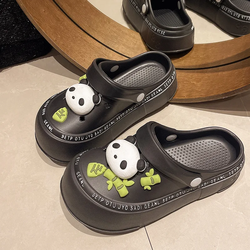 Eva Casual Slippers Women Flats Cute Cartoon Designer Shoes Girls Indoor Elegant Summer Platform Sandals Ladies Beach Fashion