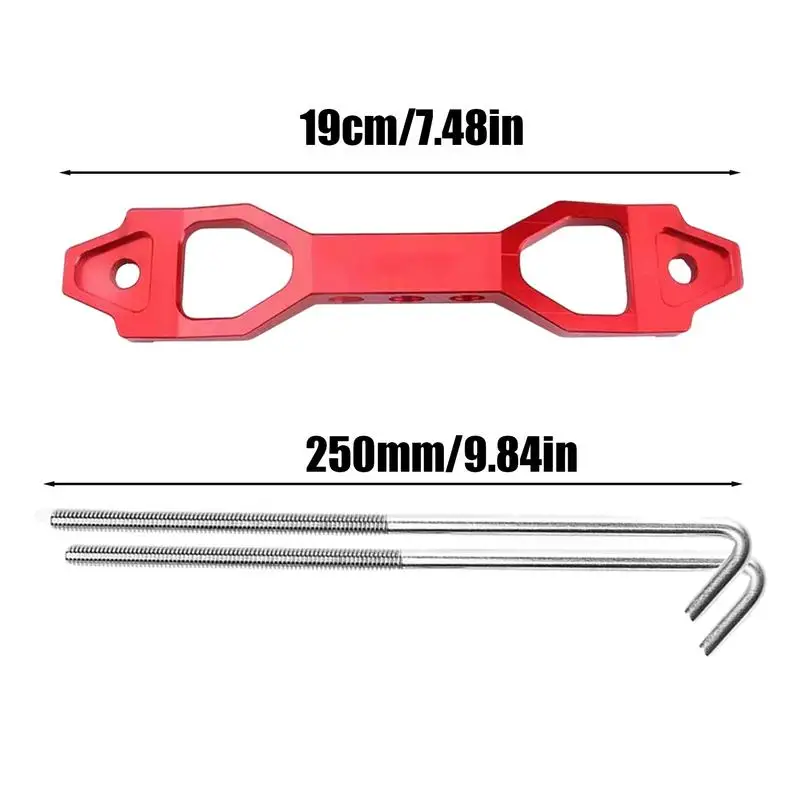 Battery Hold Down Kit Space-Saving Car Bracket Accessories Sturdy Automotive Replacement Mount For Vehicles