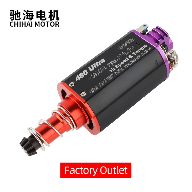 

Двигатель Chihai Φ 38K с высоким крутящим моментом, большая Серебряная Щетка N45SH NdFeB, магнит CNC, обновленная модель